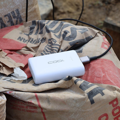 10,000mAh Quick Charge Powerbank w/ USB-C, USB-A (x2), Micro-USB - CODi Worldwide