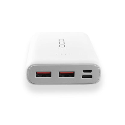 10,000mAh Quick Charge Powerbank w/ USB-C, USB-A (x2), Micro-USB - CODi Worldwide