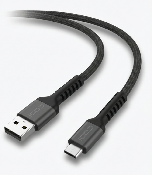 6' Braided Nylon USB-A to USB-C Charge & Sync Cable