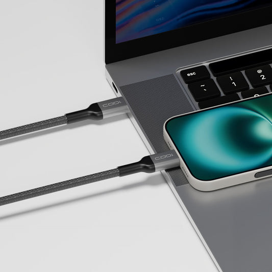 6ft Braided Nylon USB-C to USB-C Charge & Sync Cable (SS SD)*