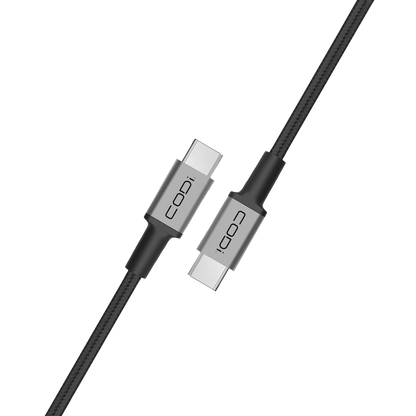 6ft Braided Nylon USB-C to USB-C Charge & Sync Cable