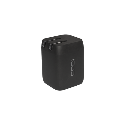 65W GaN Triple Port Wall Charger, USB-C & USB-A Outputs