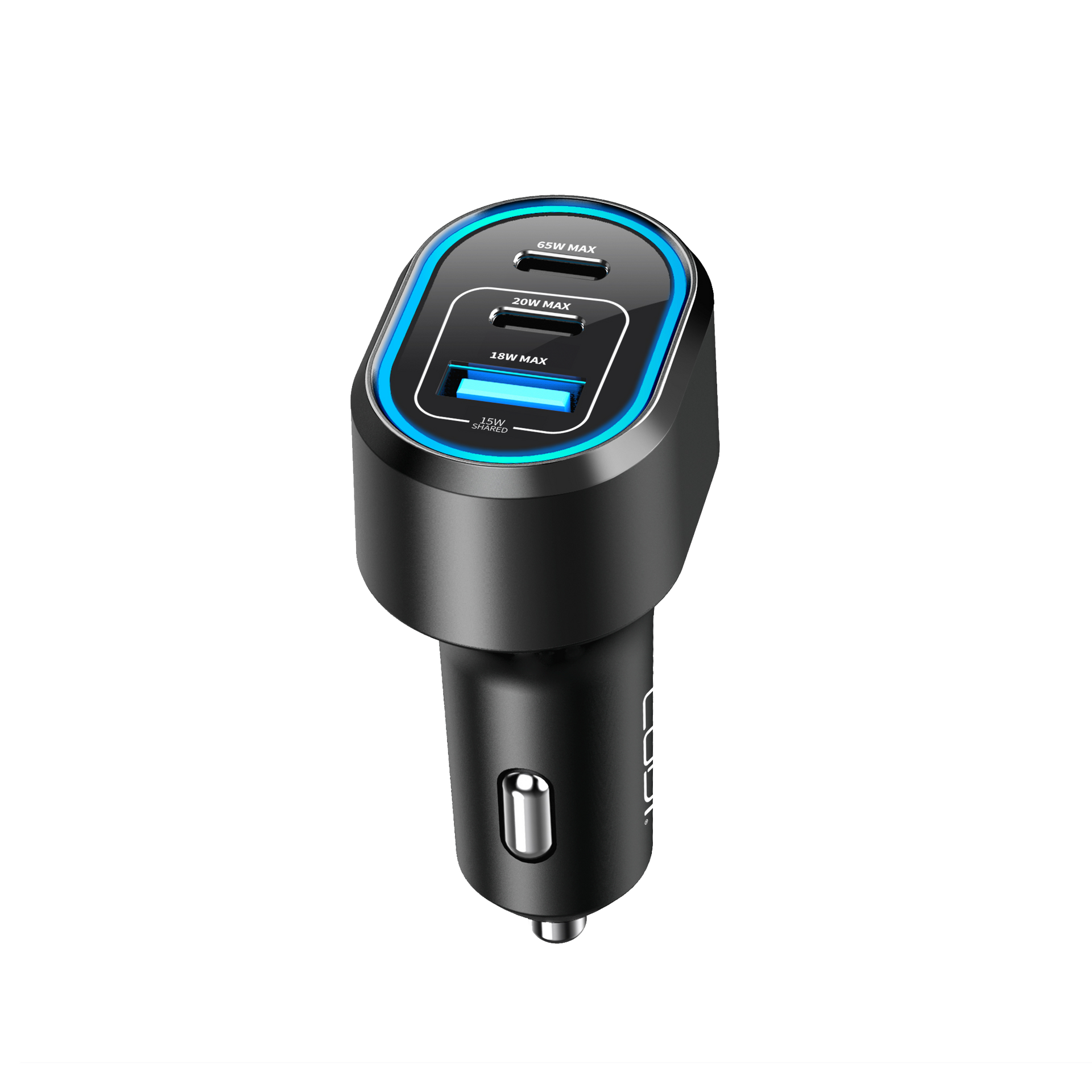 65W Triple Port Car Charger - CODi Worldwide
