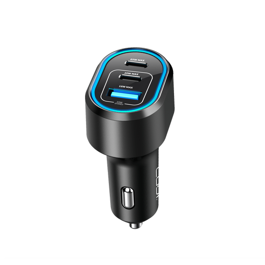65W Triple Port Car Charger - CODi Worldwide