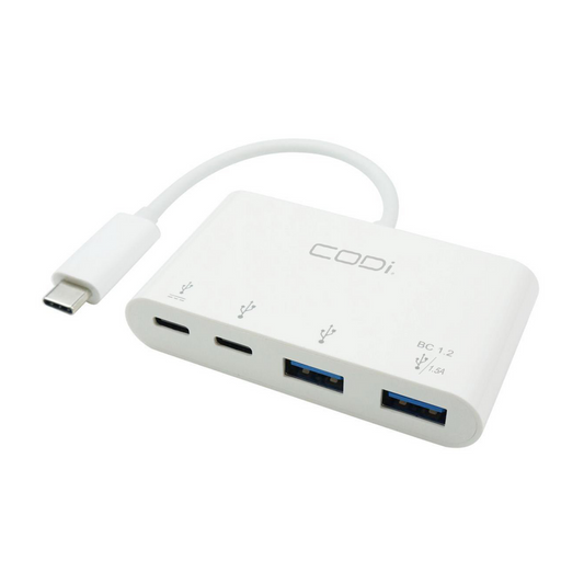 4-Port USB-A/USB-C Hub