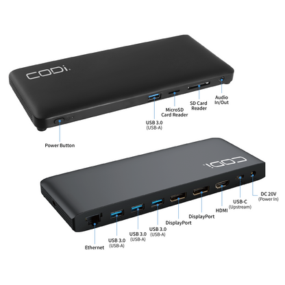 Centro1202 Multi-Display 100W MST USB-C Docking Station