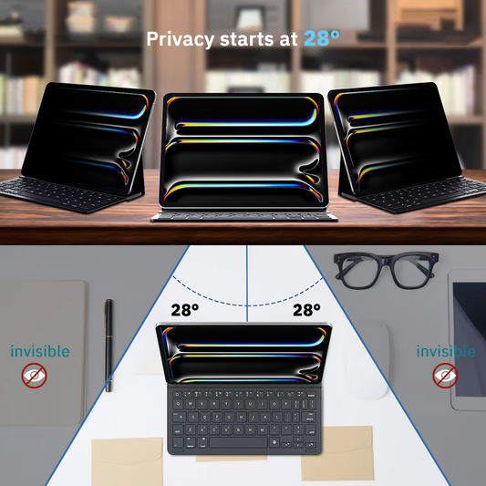Privacy Glass Screen Protector for iPad Pro 13" (M4, M5)