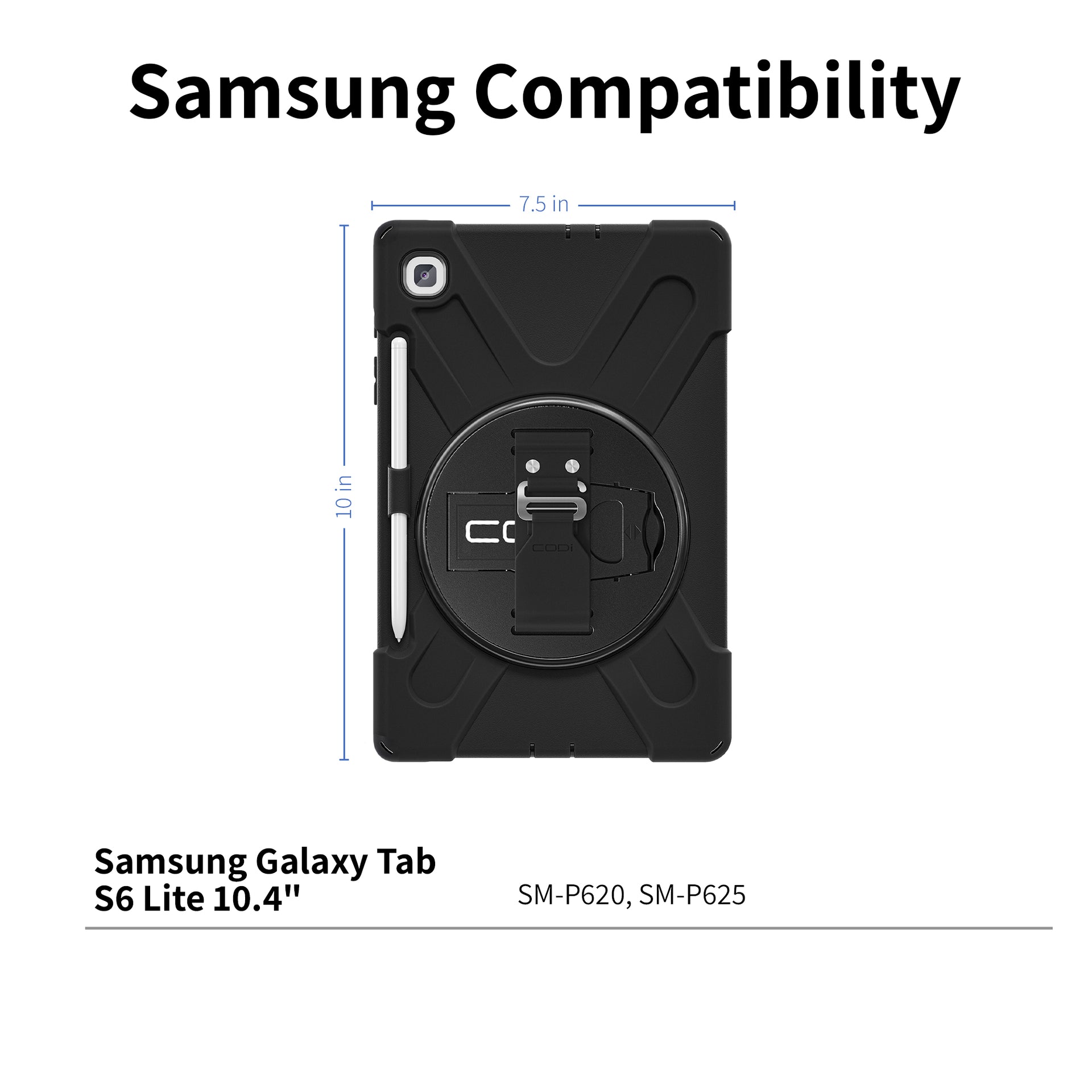 Rugged Case for Samsung Galaxy Tab S6 Lite 10.4" (SM-P610/P615) - CODi Worldwide