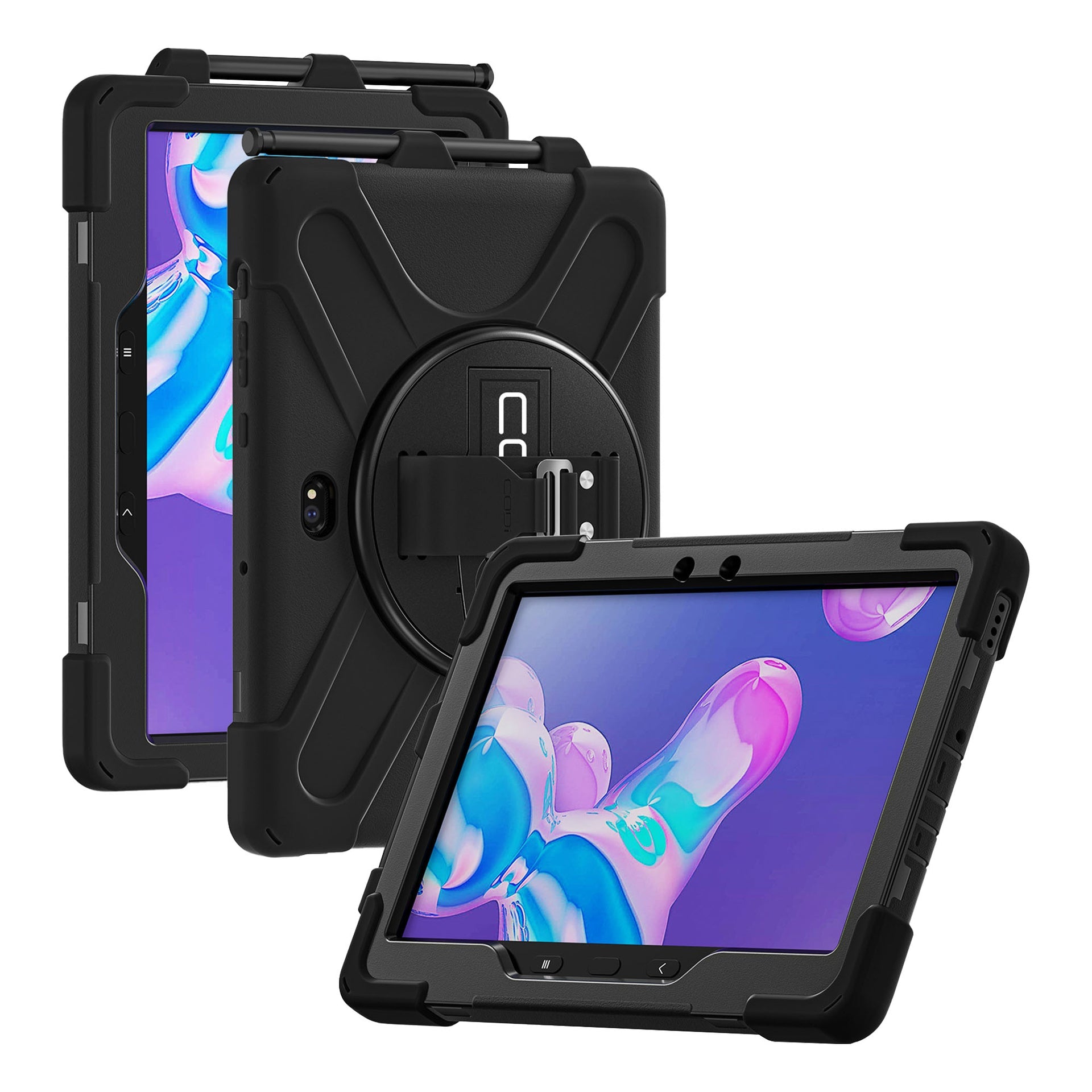 Rugged Case for Samsung Tab Active Pro 10.1” (SM-T540/545/547) / Active4 Pro (T630) / Active5 Pro (X350/X358) - CODi Worldwide