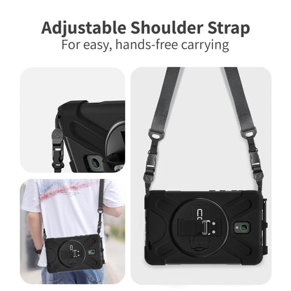 Rugged Case for Samsung Galaxy Tab Active 3 and Tab Active 5, 8" (T570/SM-X306)