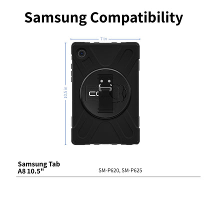 Rugged Case for Samsung Galaxy Tab A8 10.5" (SM-X200)