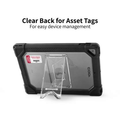 Clear Rugged iPad 10.2" Case (9th, 8th, and 7th Generation)
