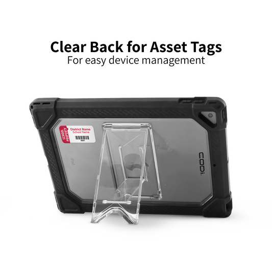 Clear Rugged iPad 10.2" Case (9th, 8th, and 7th Generation)