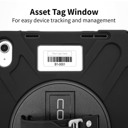 Rugged iPad 11" (A16)/iPad 10.9" (10th Generation) Case w/ Integrated Screen Protector