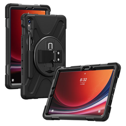 Rugged Case for Samsung Galaxy Tab S7/S8/S9/S9 FE/S10 Lite/S10 FE 11"