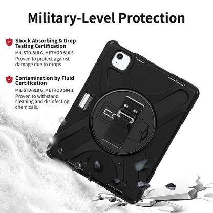 Rugged Case for iPad Air 11" (M2, M3), iPad Pro 11" (4th, 3rd, 2nd, 1st Generation), iPad Air 10.9" (5th, 4th Generation) w/ Integrated Screen Protector