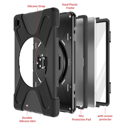 Rugged Samsung Galaxy Tab A11+ Case w/ Integrated Screen Protector