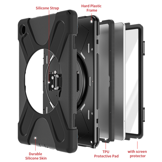 Rugged Samsung Galaxy Tab A11+ Case w/ Integrated Screen Protector
