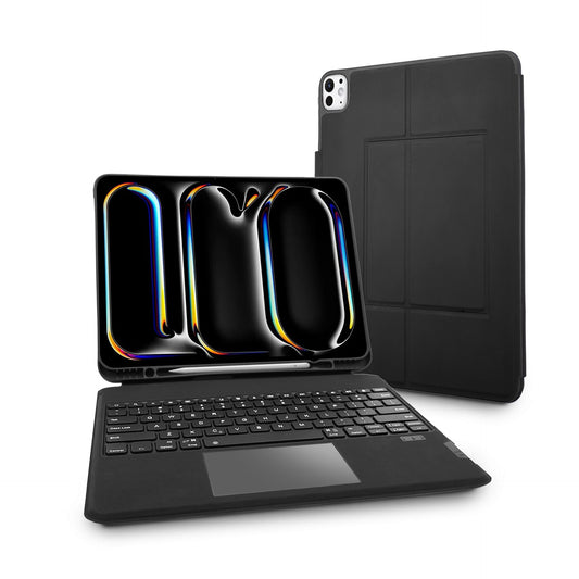 Bluetooth Keyboard Folio Case w/ Track Pad for iPad Pro 13" (M4, M5)