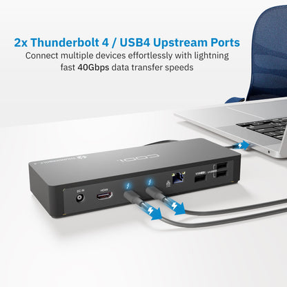 CentroT4 10-in-1 Thunderbolt 4 Docking Station