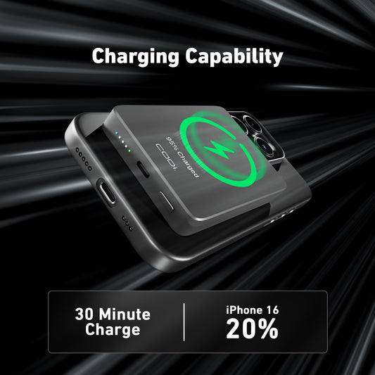 5000mAh Magnetic Wireless Charging Power Bank