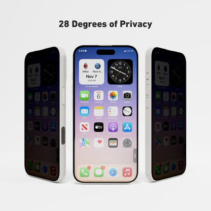 iPhone 15 Privacy Glass Screen Protector